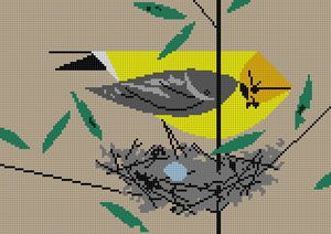 HC-G484: Gold Finch