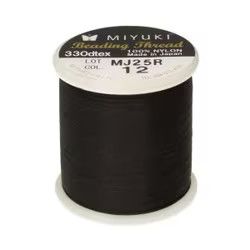 Miyuki Beading Thread: Black