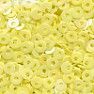 3mm Flat Opaque Iridescent: Lt. Lemon Yellow