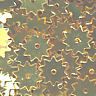5mm Metallic Gold Gear Shape