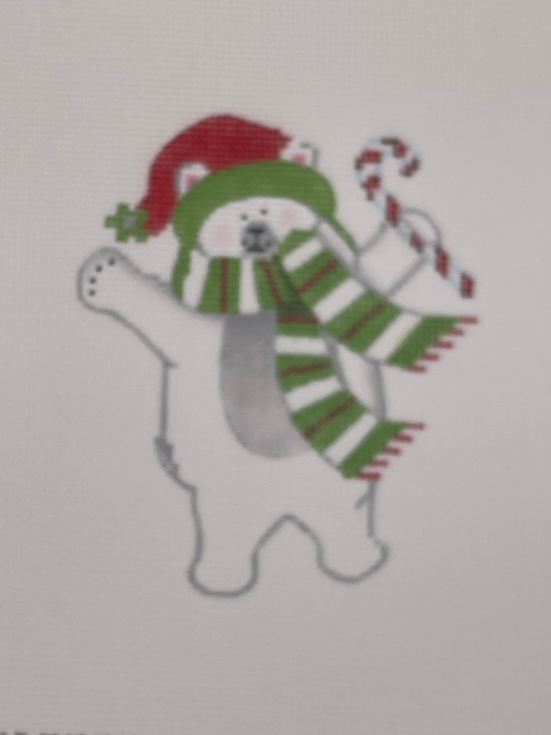 CCF02: Candy Cane Friends, Polar Bear