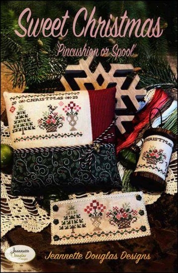 Sweet Christmas Pincushion /Spool