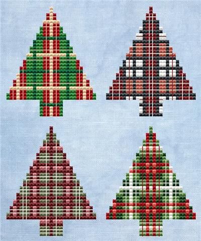 Christmas Trees Sampler