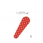 EMA-3-2 Red Polka Dot Scissor Sheath-Lg