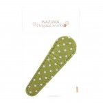 EMA-3-12 Lime Polka Dot Scissor Sheath-Lg