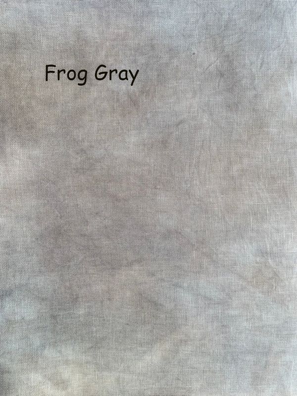 Linen 32 Ct-Frog Gray: 16"x27"