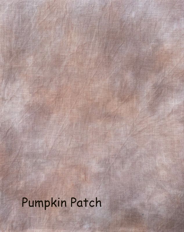 Linen 32 Ct-Pumpkin Patch: 16"x27"