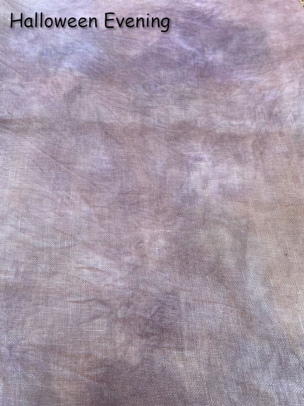 Linen 40 ct-Halloween Evening: 16"x27"
