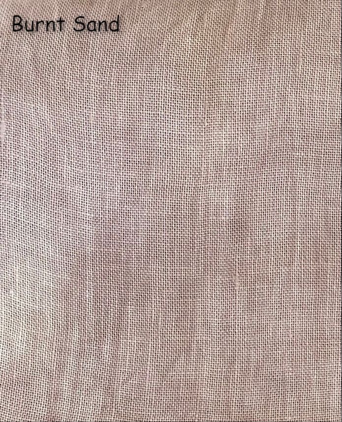 Linen 40 ct-Burnt Sand: 17"x26"