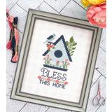 Bless This Home Bird House