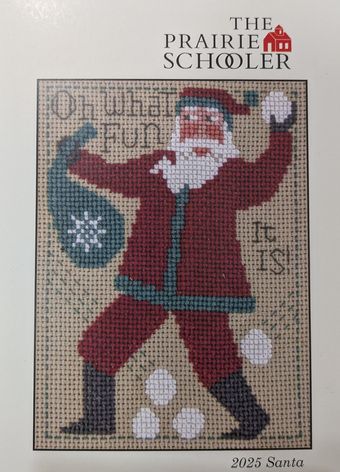 Prairie Schooler Santa - 2025