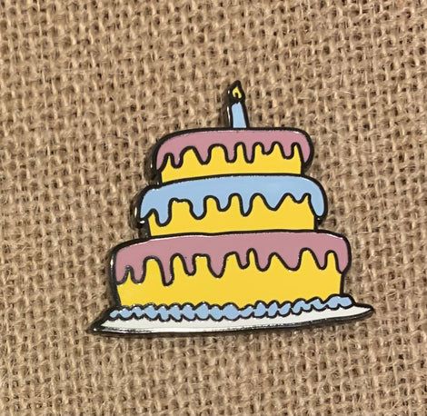 Birthday Cake Needle Minder