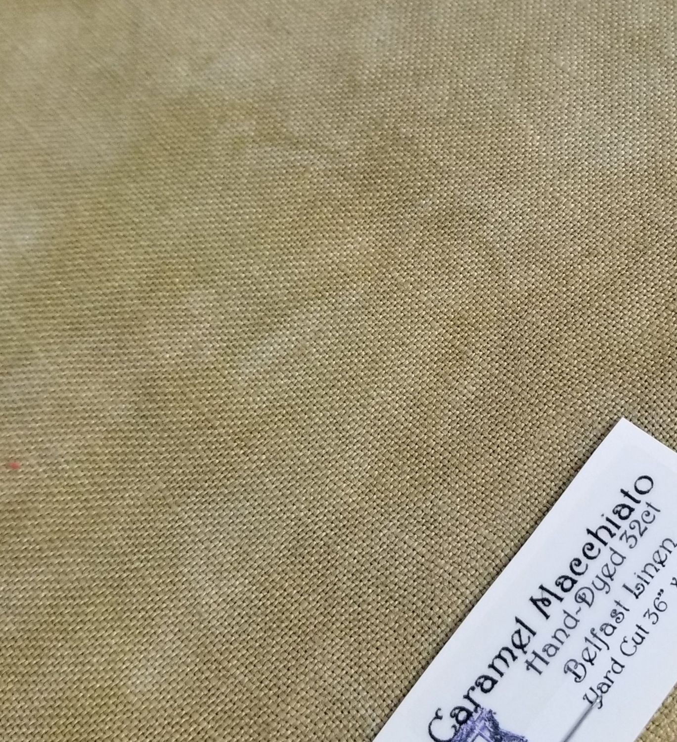 Aida 16 Ct-Caramel Macchiato: Fat Quarter