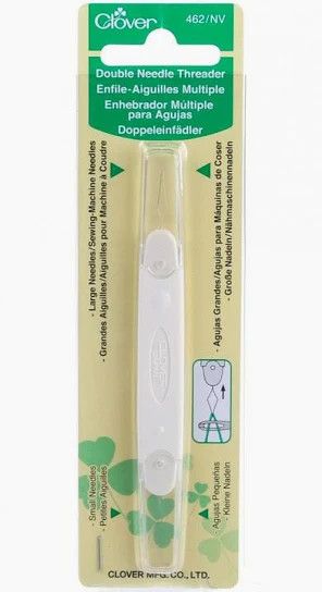 Clover Double Needle Threader