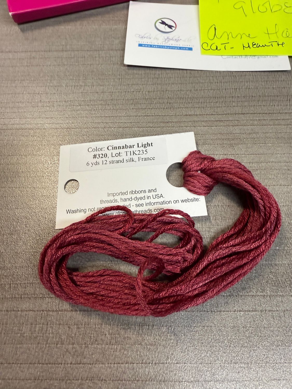 Gloriana #320: Cinnabar Light