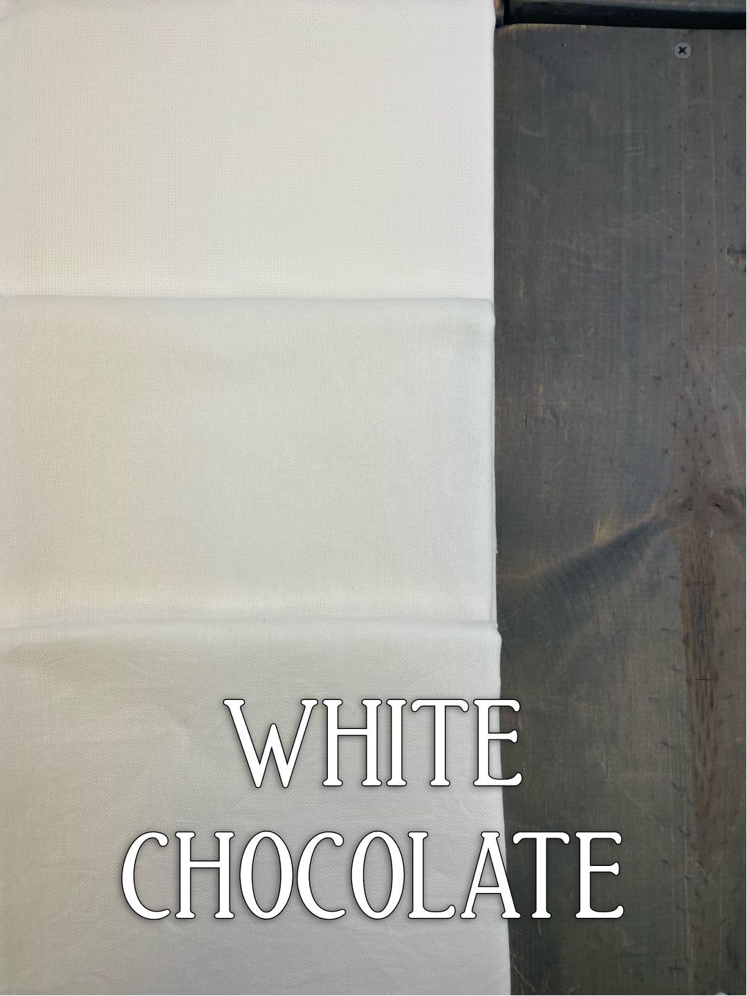 Aida 14 Ct-White Chocolate: Fat Quarter
