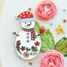 Sweet Snowman Needle Minder
