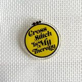 Cross Stitch is My Therapy Needle Minder