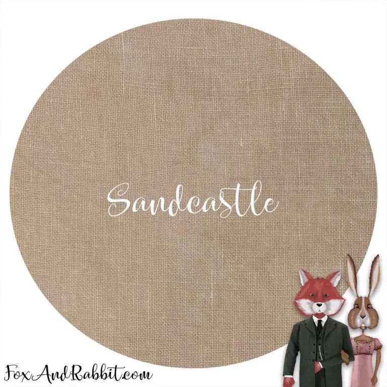 Newcastle 40 Ct-Sandcastle: Fat Quarter