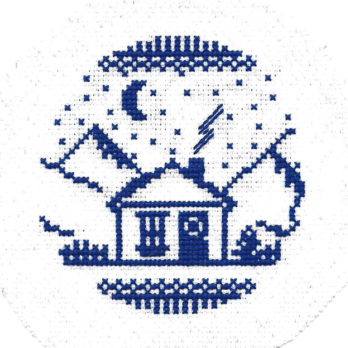 CN0137: Cozy Cabin Cross Stitch Kit