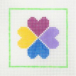 D7: Four Hearts Flower Kit
