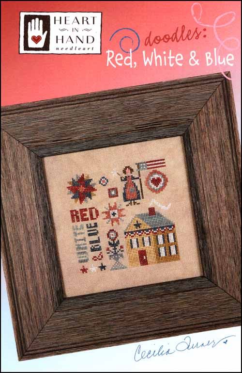 Doodles: Red, White &amp; Blue