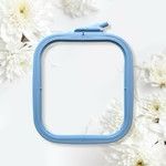 Nurge Hoop-8.75 "x 9.75": Pastel Blue