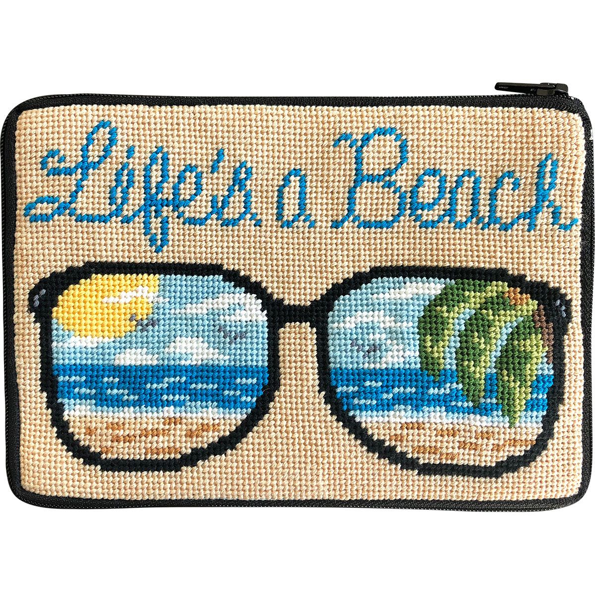 SZ627: Life's A Beach Cosmetic Purse