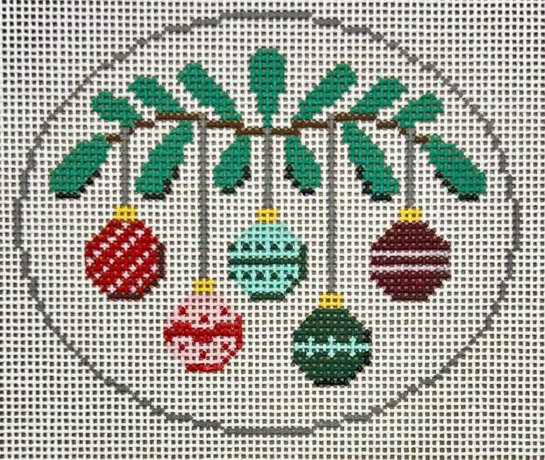 ZIA-179: Garland-Christmas Bulbs