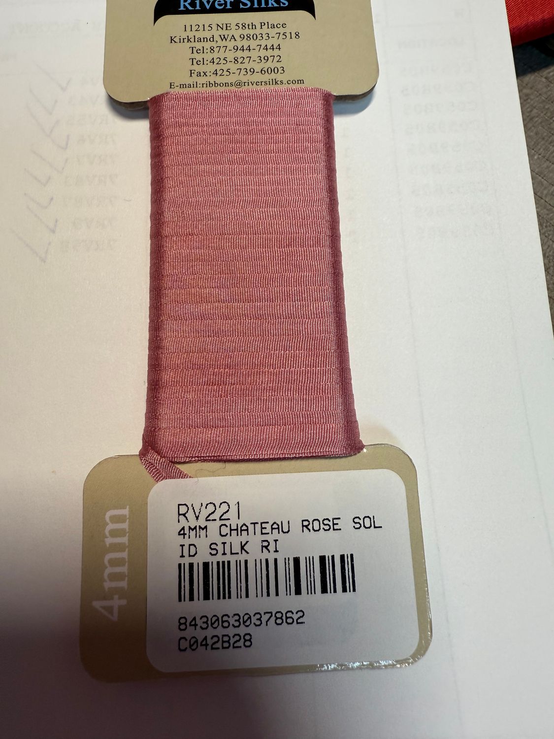 4mm 221: Chateau Rose