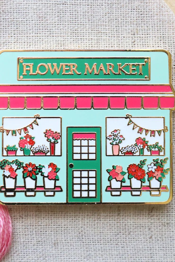 Flower Market Needle Minder