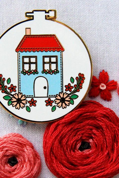 Sweet Home Hoop Needle Minder
