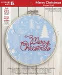 Merry Christmas Embroidery Kit