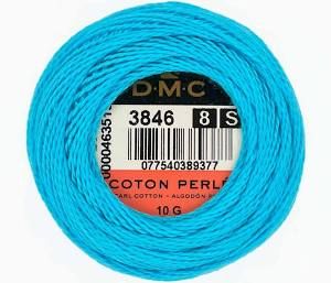 DMC8 3846: Lt. Bright Turquoise
