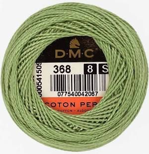 DMC8 368: Light Pistachio Green