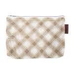 Plaid Mesh Bag: 6"x9" (Burlap)