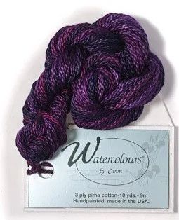 Watercolours 286: Aubergine