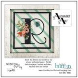 Alphabet R Perforated Paper Kit