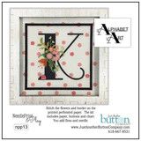 Alphabet K Perforated Paper Kit