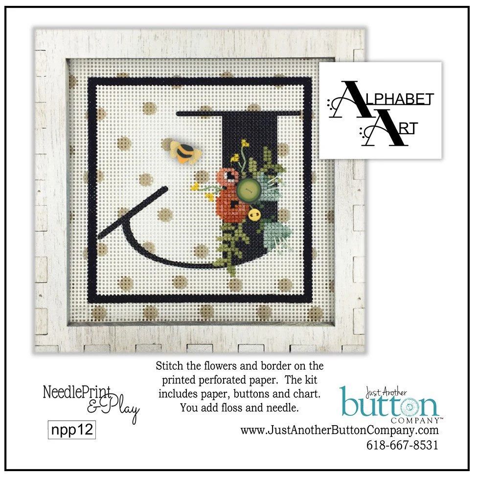 Alphabet J Perforated Paper Kit