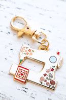 Sewing Machine Enamel Charm