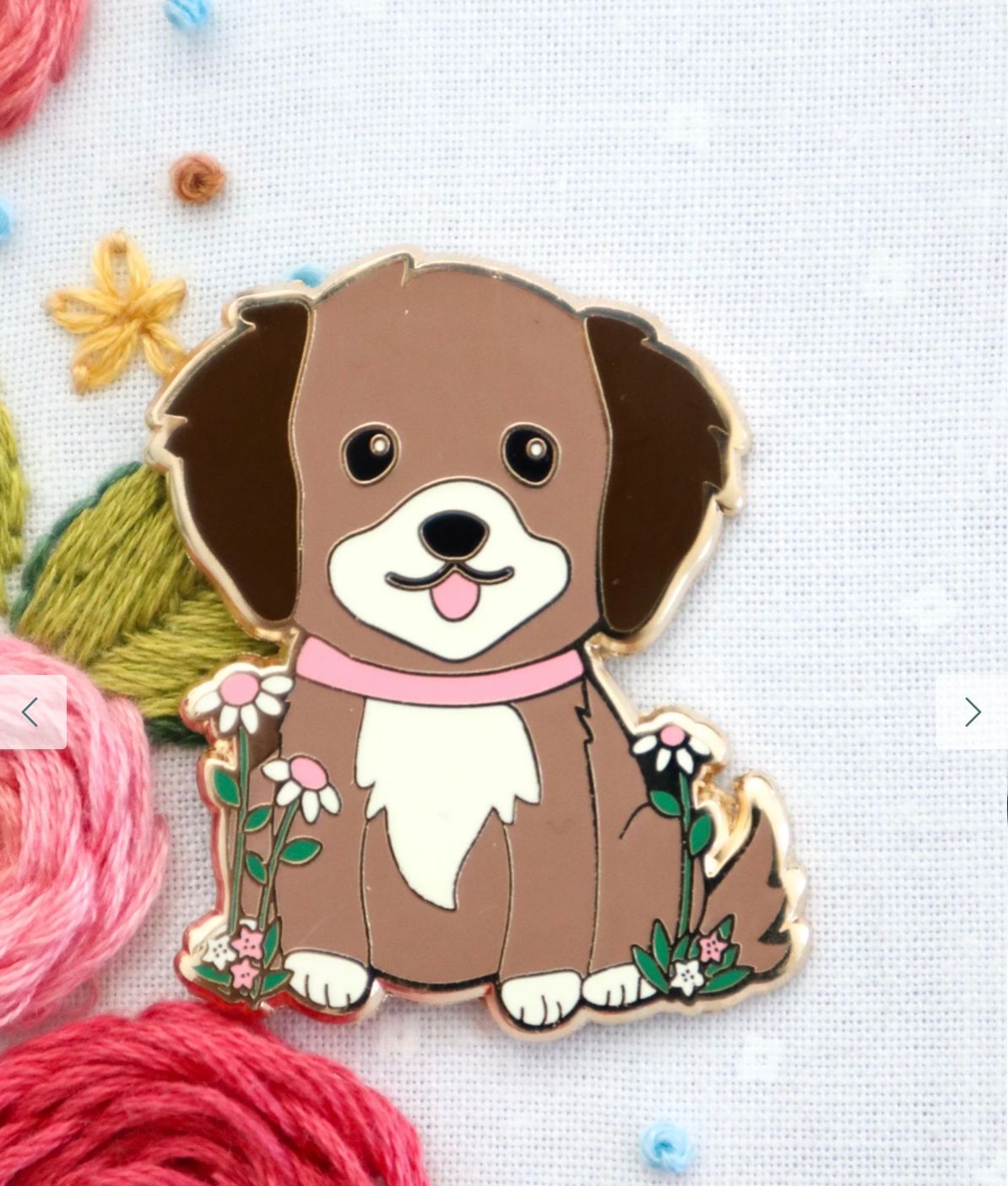 Daisy Puppy Needle Minder