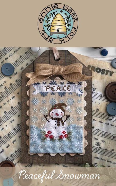 Peaceful Snowman