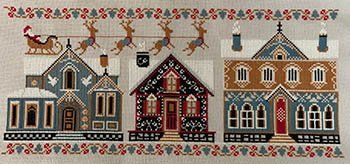 Ornamented Christmas House