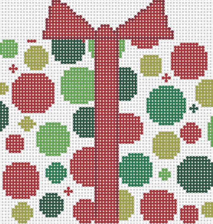 Bauble Dots Red and Green - Present