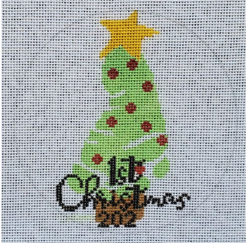 LL-ORN-05 Baby's First Xmas Foot Ornament