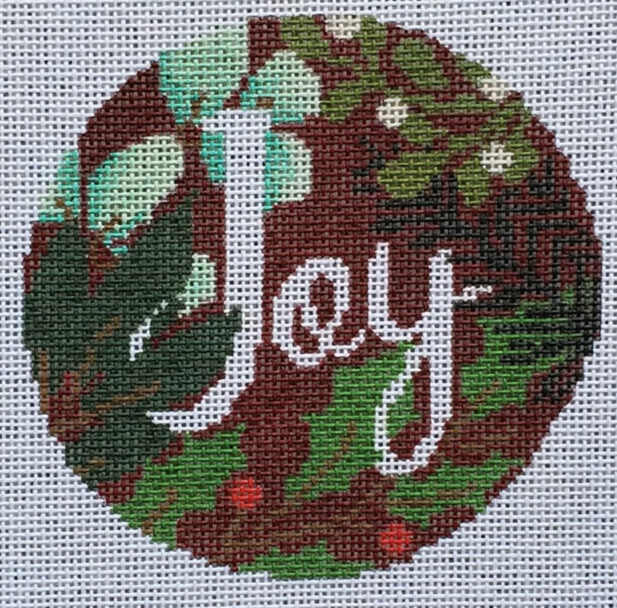 LL-ORN-06: Botanical Joy-Red