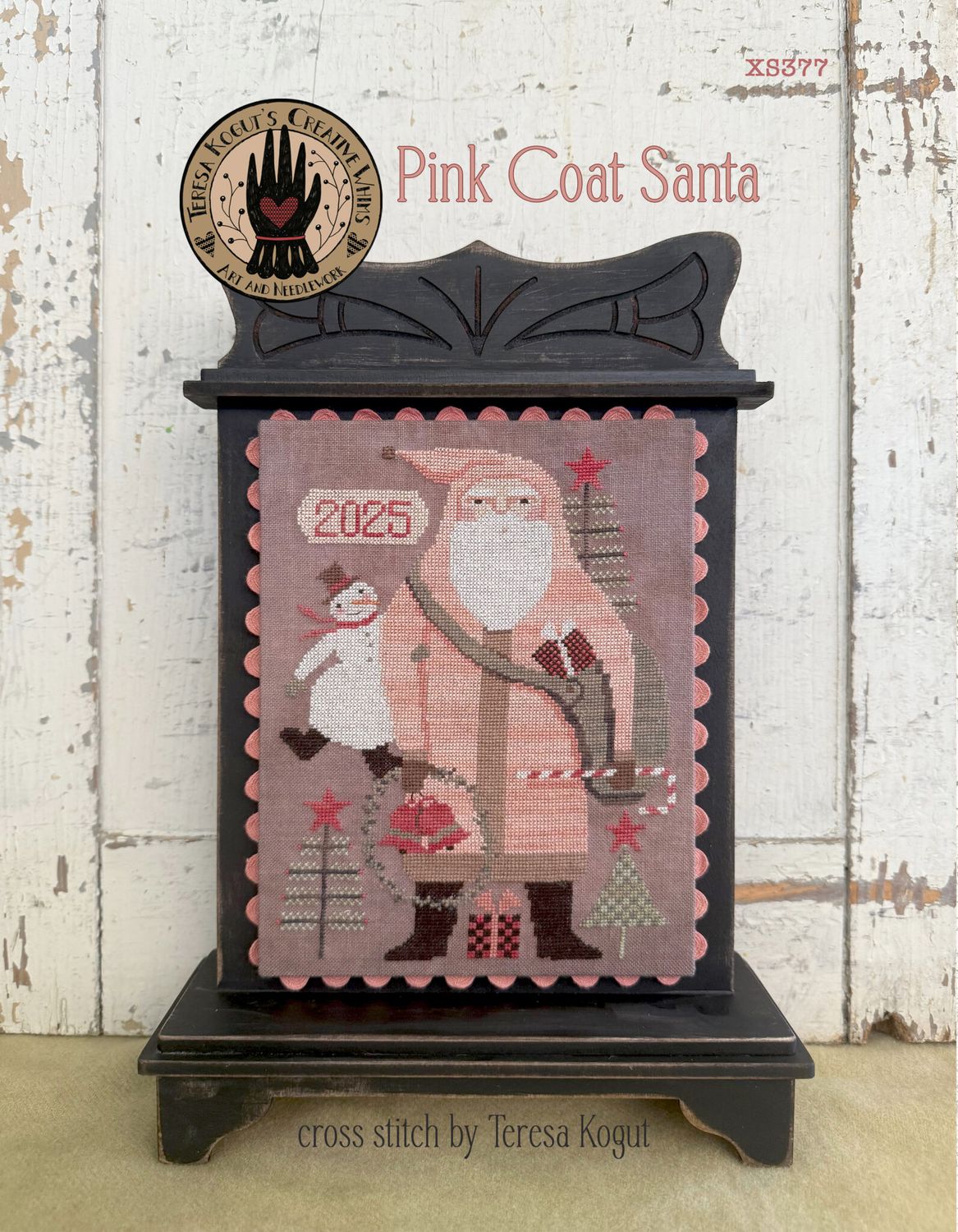 Pink Coat Santa