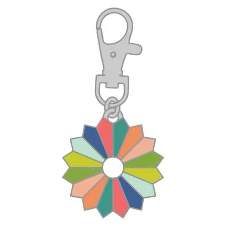 Sew Charming Dresden Enamel Bag Charm