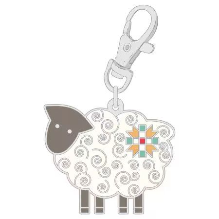 Happy Sheep Bag Charm